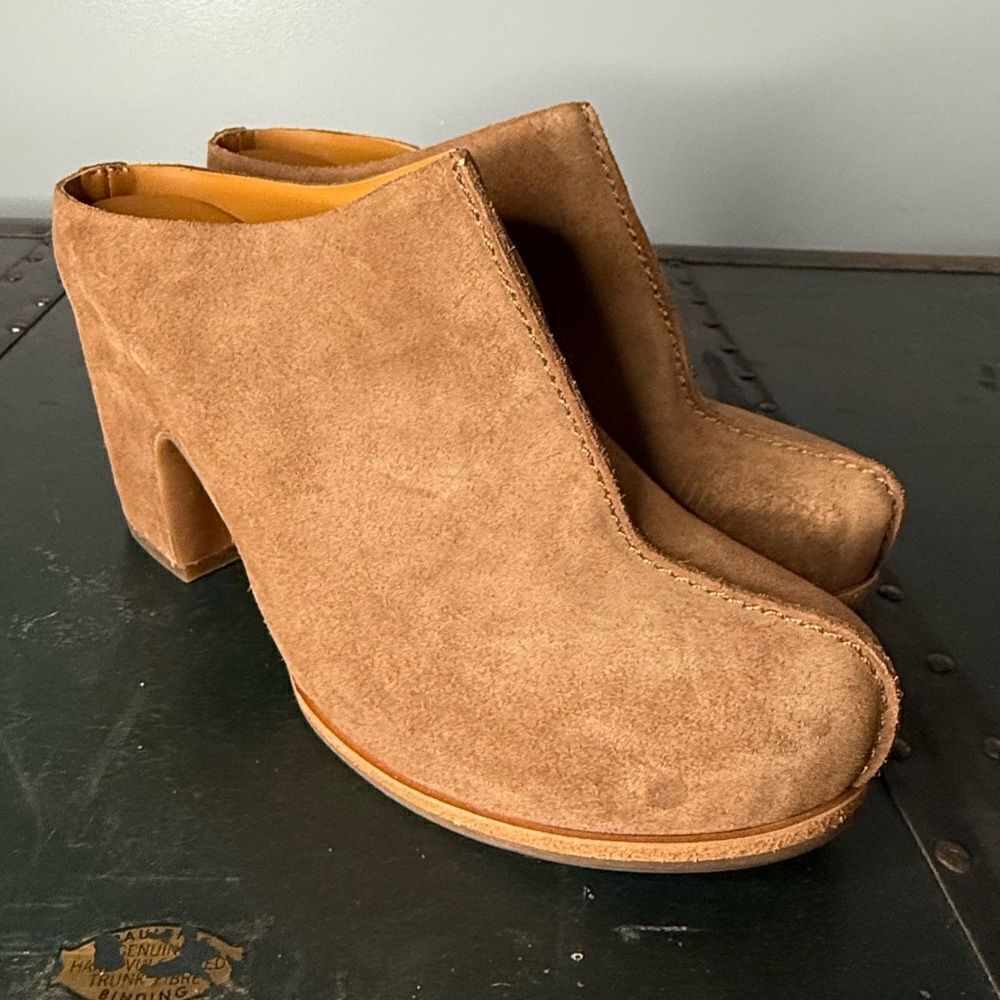 Kork-Ease Women's Sagano Heeled Mule in Taupe Women Size 9 NWOT